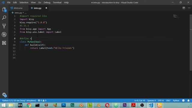 Python Kivy Gui Course#2 смотреть онлайн