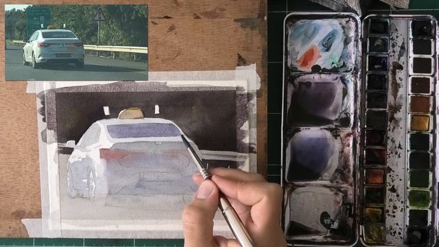 Watercolor PATIENCE - How to Get BETTER Results! смотреть онлайн