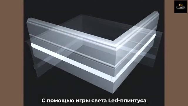 Какой плинтус с led-подсветкой выбрать? Рассказываем про светящийся плинтус PN 120 LED от Evrowood смотреть онлайн