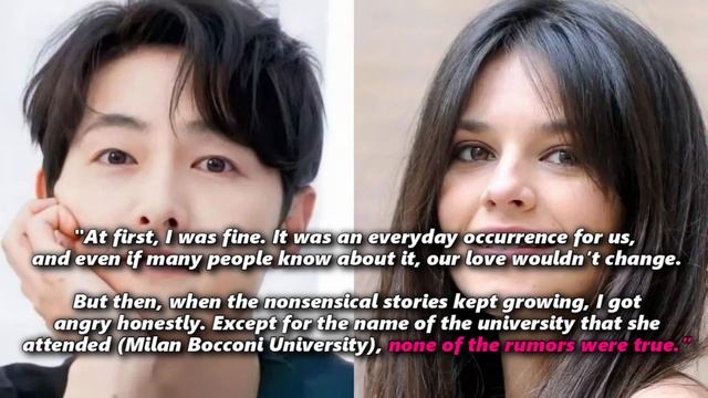 Song Joong Ki REVEALS THE TRUTH on his Wife Katy's First Daughter and Gold Digger Controversy смотреть онлайн