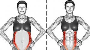 Выполните эти упражнения для Сжигания Жира на Боках (избавьтесь от жира на боках)