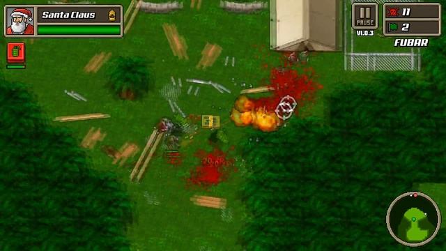 Santa's Undying Rage - Let's Play Kick Ass Commandos смотреть онлайн