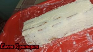 87.Торт без выпечки из печенья и творога .Банановый домик./.Banana House