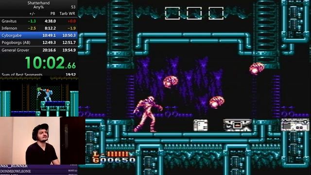 Shatterhand - Speedrun Мировой рекорд - Шэттэрхенд (Рука-разрушитель) Спидран World Record.mp4