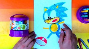 Как нарисовать Соника EXE / sonic exe