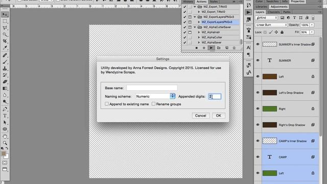Photoshop Export Scripts (PNG, JPG, TIF) смотреть онлайн