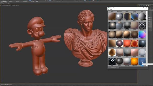 Matcaps 1.0 for 3ds Max смотреть онлайн