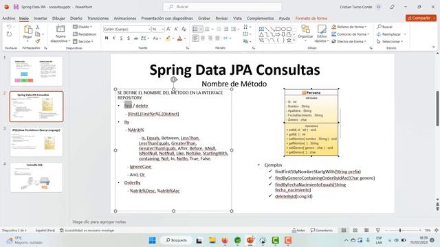 SPRING BOOT + ANGULAR + POSTGRESQL #24 Consultas con Spring Data JPA. смотреть онлайн