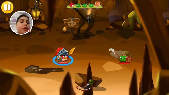 Angry Birds Epic part 1 saving chuck and level 2 😁 смотреть онлайн