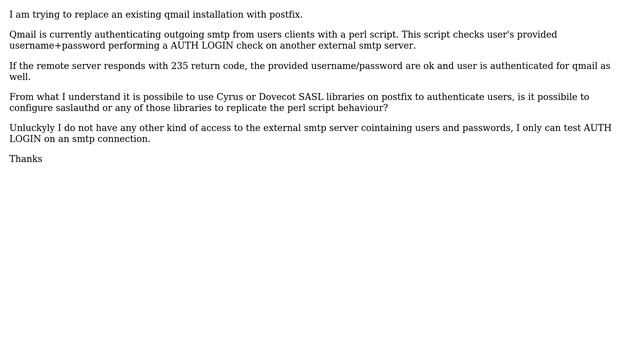 DevOps & SysAdmins: Enabling smtp authentication on postfix with users in another smtp server смотреть онлайн