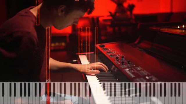 Gymnopedie No. 1 - with HYBRID synthesia! смотреть онлайн