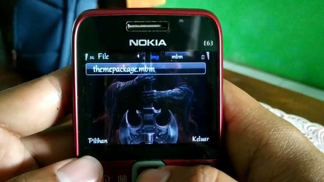 Symbian os Nokia e63 | Cara mengganti atau mengubah background tema hp symbian смотреть онлайн