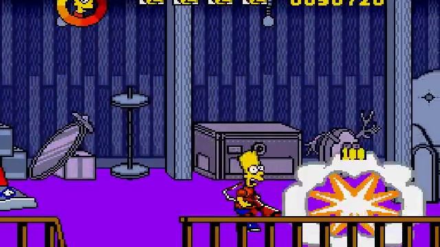 The Simpsons: Bart's Nightmare Fullplay (SNES)