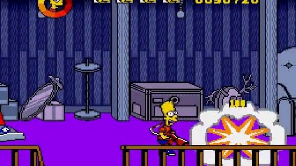 The Simpsons: Bart's Nightmare Fullplay (SNES)