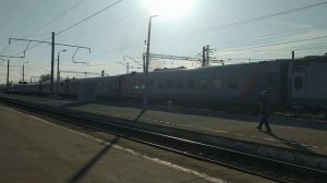 Электровоз ЭП2К-250 с поездом №125 Новороссийск - Москва