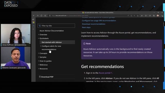 SQL Insider Series: Azure Advisor Signals – What are they | Data Exposed смотреть онлайн