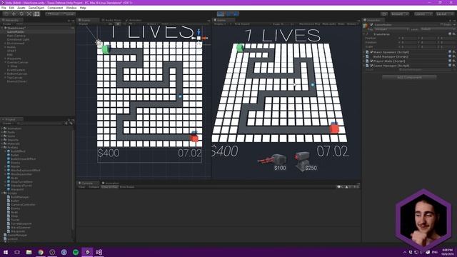 How to make a Tower Defense Game (E13 LIVES) - Unity Tutorial смотреть онлайн