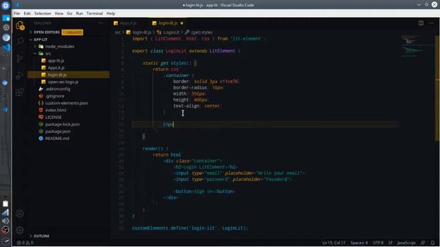 Simple Login - LitElement смотреть онлайн