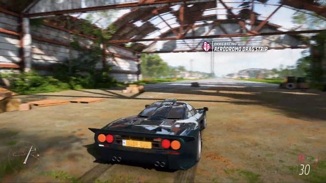 Forza Horizon 5 . McLaren F1 GT 1997 . Car Show Speed Jump Crash Test Drive . смотреть онлайн