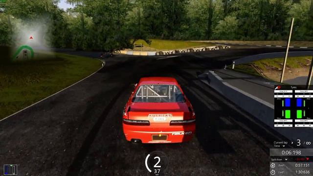 Assetto Corsa - V8 240SX at Ibisu смотреть онлайн