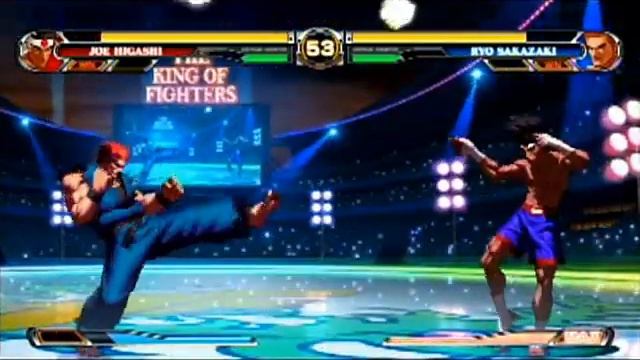 (Ps3) King of Fighters 12 (KOF XII) - Joe, Ryo, Kim, Goro Gameplay смотреть онлайн