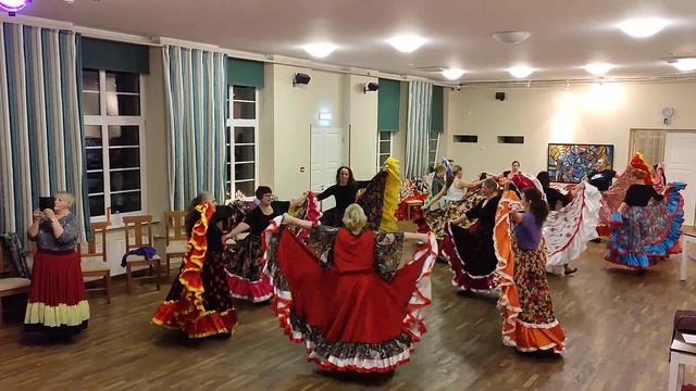 Nataliia Kulishenko Gypsy dance - МК Кулишенко Н. для начинающих смотреть онлайн