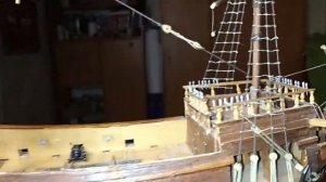 Ванты готовы? (Такелаж) #судомоделизм