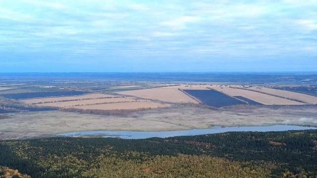 Полет на воздушном шаре. Красноярск. Осень 2022.  4К