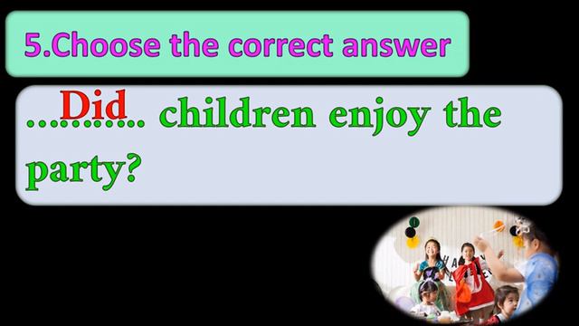 Did didn`t quiz. Practise using DID/ DIDN`T in negative and question. Listen to the correct answer. смотреть онлайн