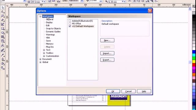 CorelDRAW Tutorial - Disable Coreldraw Auto Back Up