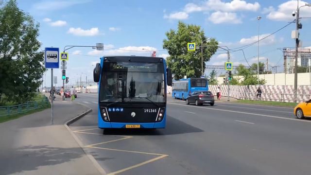 НефАЗ-5299-40-52 191365 На Новокрюковской улице, г. Зеленоград смотреть онлайн