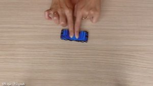 Галстук-жабо Канзаши / Галстук из репса и кружева для школьницы