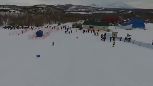 Дети на горных лыжах Камчатка смотреть онлайн