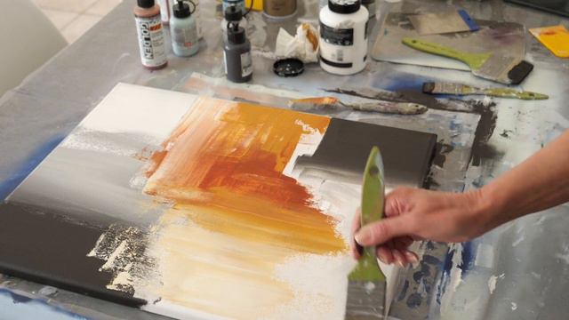 Abstrakte Malerei/ How To Paint/Demo Peinture Abstraite/Abstract Art /Pintura Abstracta