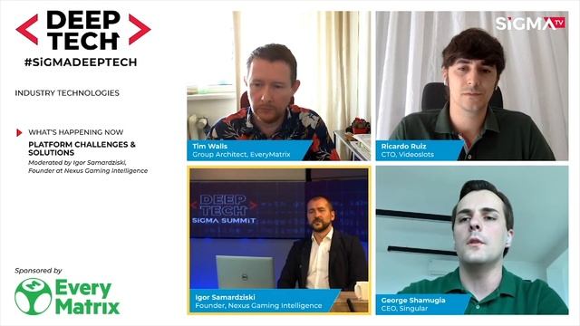 Gaming Platform Challenges & Solutions | SiGMA Deep Tech смотреть онлайн