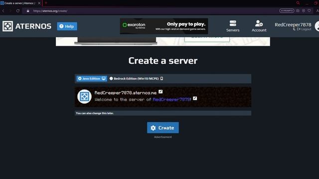 How to create a minecraft java and bedrock crossplay server for free [2023] смотреть онлайн