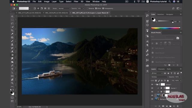 Día y Noche, Photoshop CC 2020 смотреть онлайн