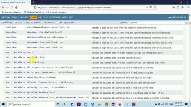 Java 8 Date & Time API/Jodha Date & Time API / Why Java 8 DT API/ LocalDate class = Part 1 смотреть онлайн