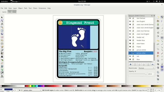 Shrink Disorder Tarot (Karte "erstellen" mit Inkscape auf Debian Jessie [Gnome]) смотреть онлайн