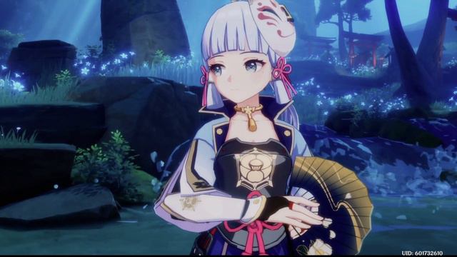 Ayaka Dances for Lumine | Genshin Impact (4K 60 FPS) смотреть онлайн