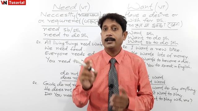 use of need and want | Difference between need and want | use of want and need in hindi смотреть онлайн
