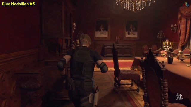 Resident Evil 4 Remake Chapter 9 BLUE MEDALLION LOCATIONS (Destroy the blue medallions 4) смотреть онлайн