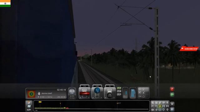 Dangerous Double Diesels WDM3D Twins Locomotives Vs 16347 - Mangaluru Central Express | TS 2022 смотреть онлайн