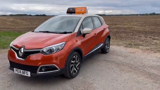 2014 14 RENAULT CAPTUR 0.9 DYNAMIQUE MEDIANAV ENERGY TCE S/S 5d 90 BHP (Orange) UK Motor Group смотреть онлайн