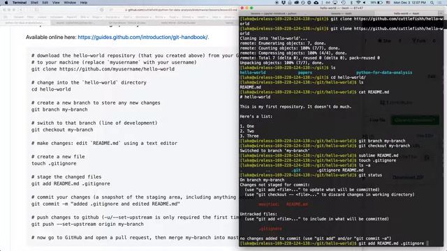 Python for Data Analysis 2018-19 - Lesson 20 (3/4) смотреть онлайн