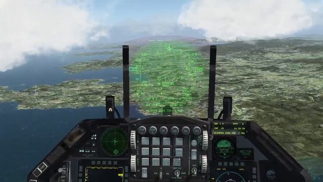 Falcon BMS 4.37.0 - Ramp Start in Ground Ops Training Mission смотреть онлайн