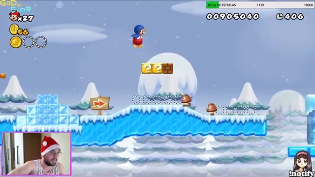 Newer Super Mario Bros Wii- Newer Holiday Special- HACK- WII #1. Live- 0041 смотреть онлайн