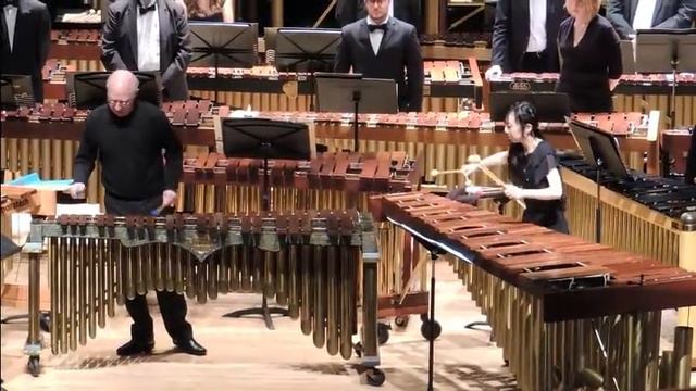 Musser / Etude in A flat Major for 2 Marimbas / arr. Yurika Kimura смотреть онлайн