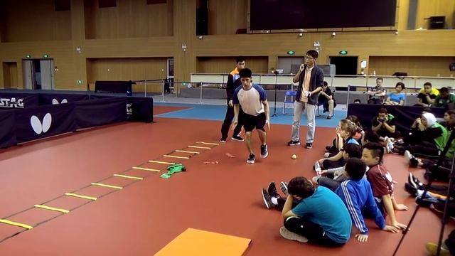 Zheng Chaoying Warm Up and Stretching Techniques fo a Healthy Table Tennis Player Part 2 смотреть онлайн