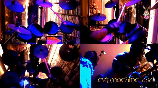 Piece of me - Skid Row drum cover w/ alesis nitro mesh kit смотреть онлайн